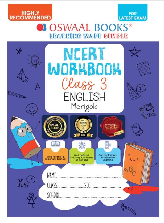 Oswaal NCERT Workbook English (Marigold) Class 3
